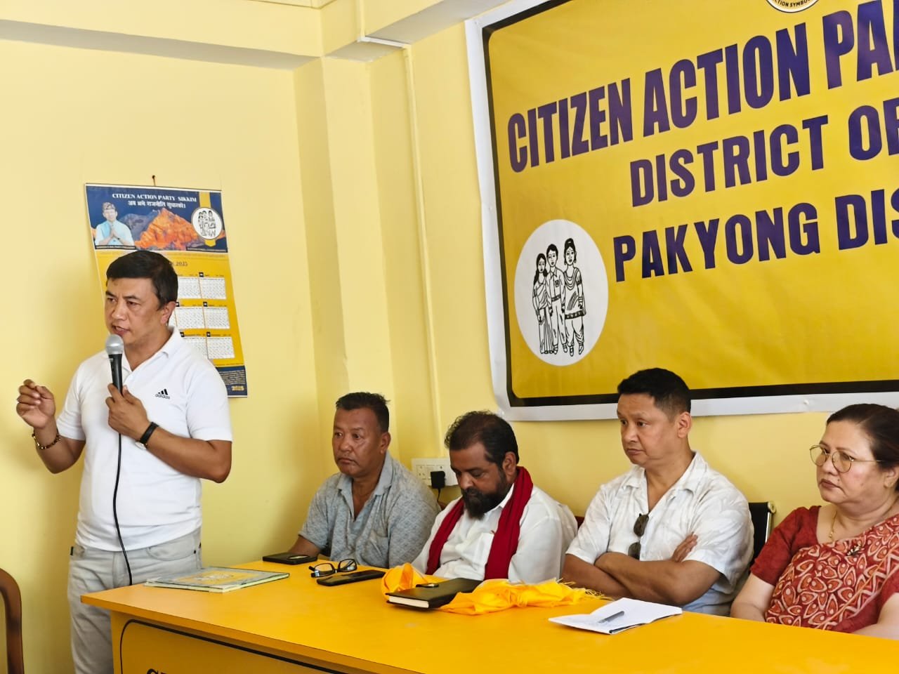 सिएपी सिक्किमको संगठनात्मक सभा आयोजित