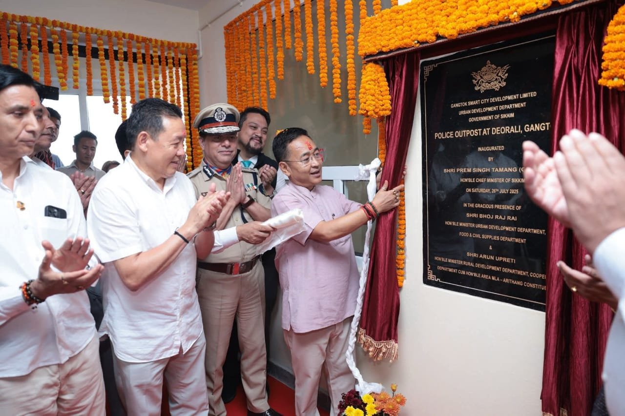 देवराली र तादोङमा मुख्यमन्त्री गोलेद्वारा तीनवटा पूर्वाधार उद्घाटन