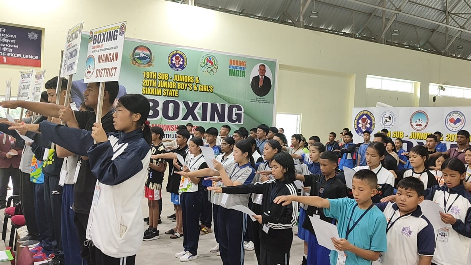 सिक्किम स्टेट बक्सिङ च्याम्पियनसिप शुरु